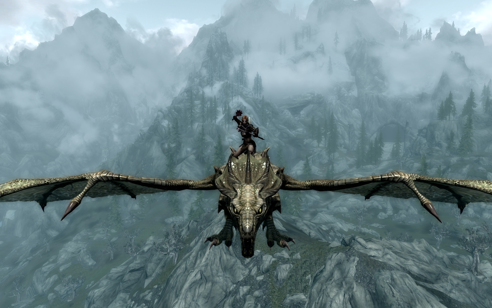can you ride dragons in skyrim